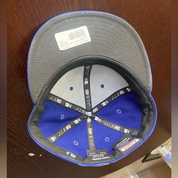 Los Angeles Dodgers MLB New Era Fitted Cap Hat Size 6 7/8 - Picture 4 of 6